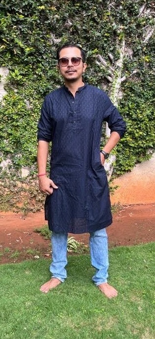 Abhijit at work